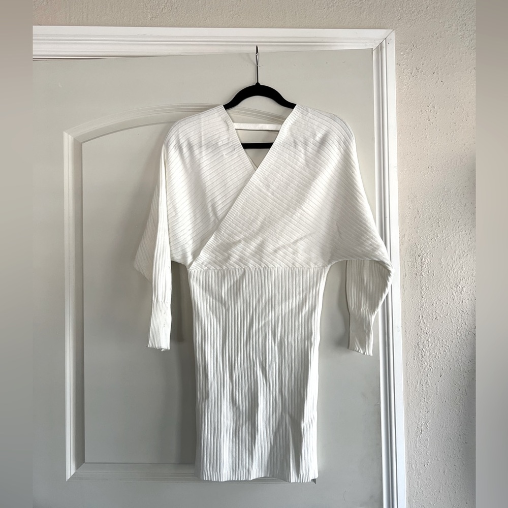 Princess Polly White Sweater Dress